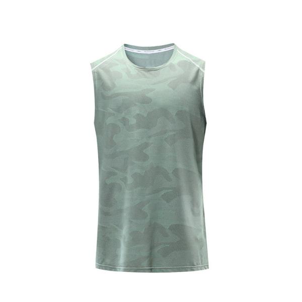 Men'S Sports Quick Drying Round Neck Vest for Running Basketball Shooting