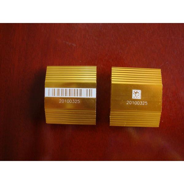 Carbon Steel / Aluminum Materials Fiber Laser Marking Machine , High Beam Quality And High Reliability