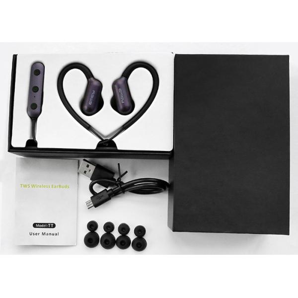 Anti - Off Wireless Bluetooth Sport Earbuds Mini Size Waterproof IPX6