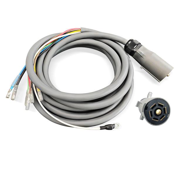 7 Way Trailer Automobile Wire Harness IP67 Waterproof For Caravans Food Trucks