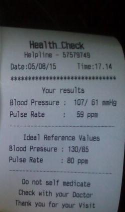 Medical Automatic Bp Machine / Portable Blood Pressure Monitor Machine