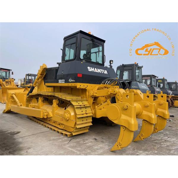 Тип ползака Использованный Shantui SD22 Бульдозер Подержанный Дозерный трактор