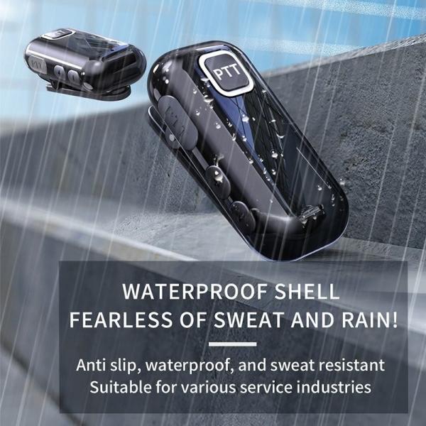 1Km Distance Mini Walkie-Talkie 0.5W 2 Way Radio for Restaurants Talkie Walkie