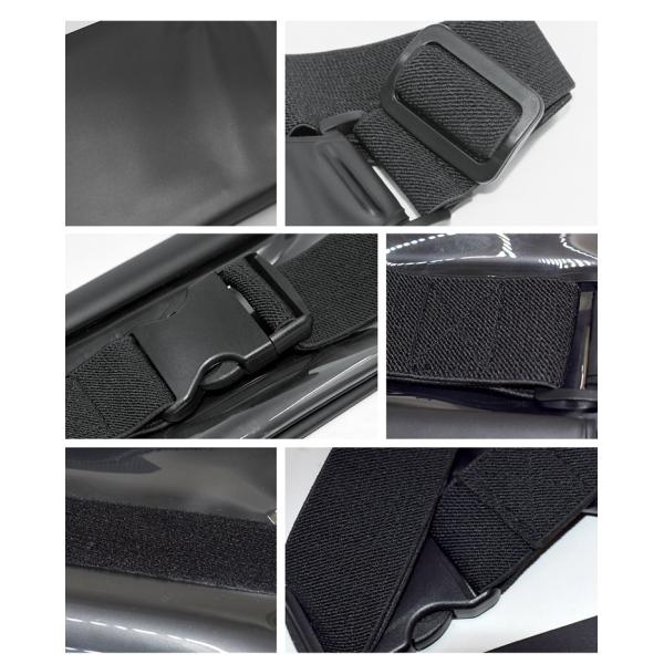 TPU Black Outdoor Waterproof Bag , Custom Waist Bag For Phone Storage
