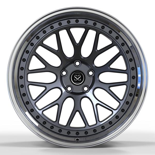 Mercedes-Benz  AMG S63  5X112 Custom Polish 2-PC Forged Alloy Rims With 5x112 Staggered 20 21 and 22 inches