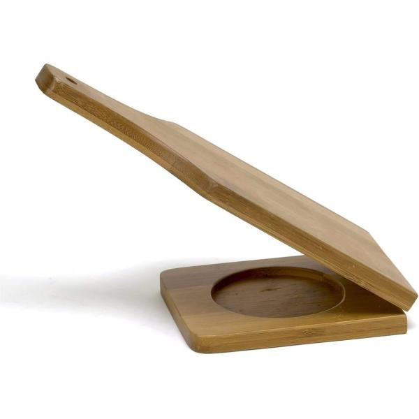 Mini Natural Bamboo Plantain Masher Wooden Folding Kitchen Tool