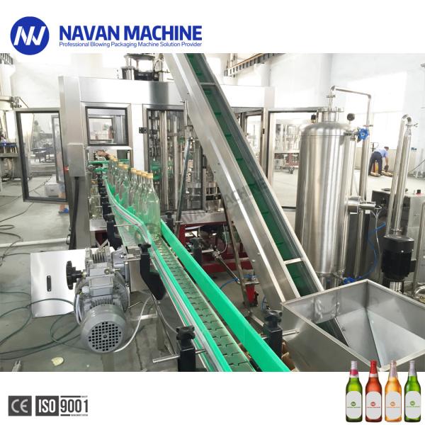 18 Heads Glass Bottle Automatic Aluminum Cap Beer Filling Machine