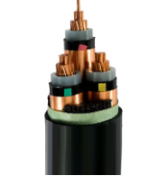 MV Medium Voltage XLPE Insulated Power Cable Three Core Copper Tape Shield EN60502