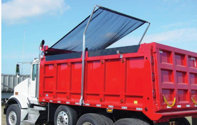 Dump Trailer Tarp Dump Truck Mesh Tarp