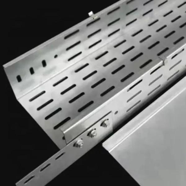 Торт для кабелей из нержавеющей стали с отличной коррозионной стойкостью - настенный/подвешенный - серебряный цвет