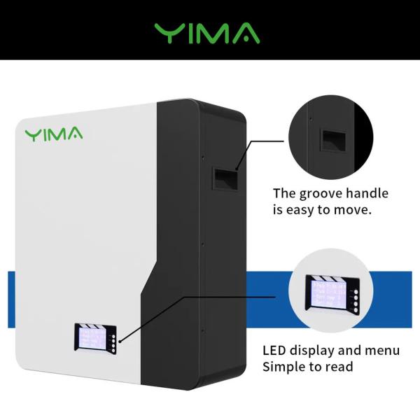 Tesla 51.2v 48v 100ah Household Energy Storage Battery 5kw 15kwh 20kwh Powerwall