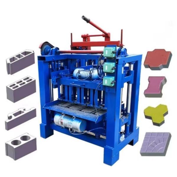 Customization Multi-Functional Blocks Equipment Manual Concrete Block Making Machine