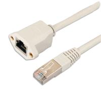 4 núcleo do telefone 8P8C 8 da orelha do cabo do twisted pair 5.8mm AOC