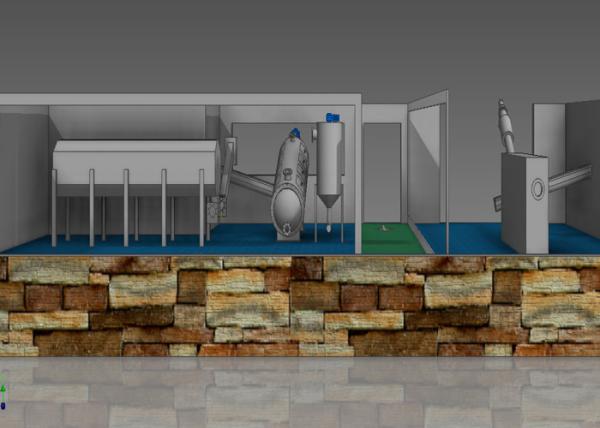Integrated Sludge Dewatering Machine Chicken Manure Dewatering Machine For Wastewater