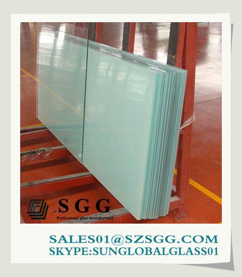 Round Laminated Glass Railing