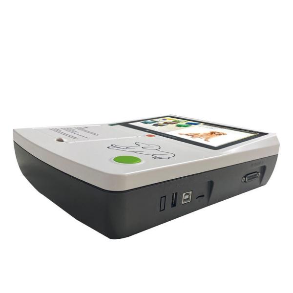 User-Friendly Vet-Specific Animal ECG Monitor With 7 Touchscreen Data Management Sleep Mode Keyboard Support