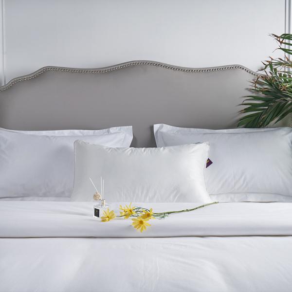 Decorative Cotton Luxury Luxury Hotel Pillows Cotton Neck Custom For Star Hotel