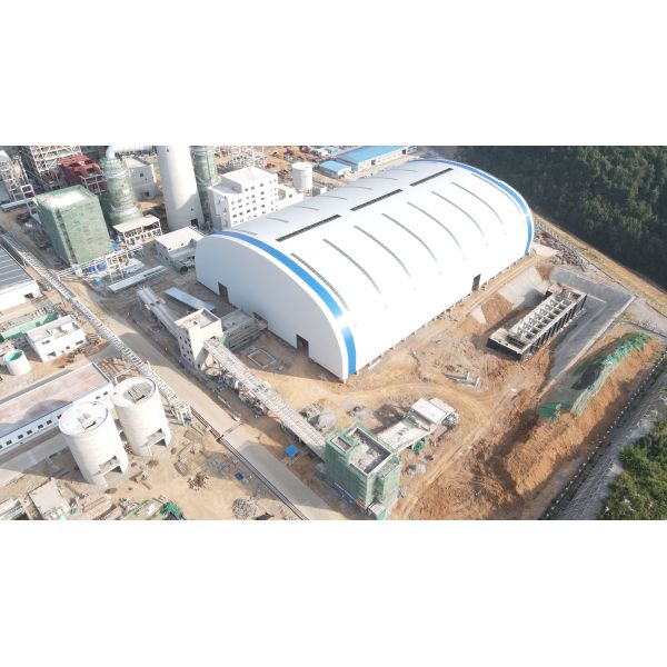 Large Span Enclosed Metal Sheds Shelter 15 - 60 Meters  Anti Corrosion Enclosed Rv Carport