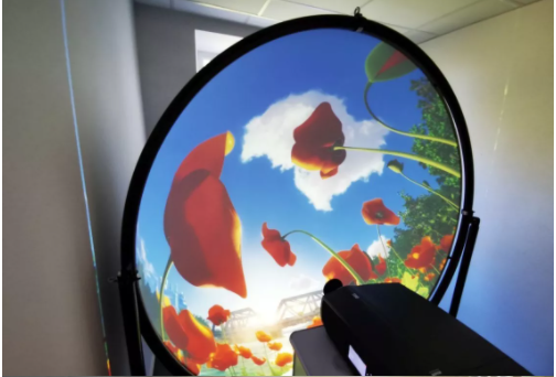Объектив репроектора купола Fisheye 360 градусов внешний все стекло весь металл