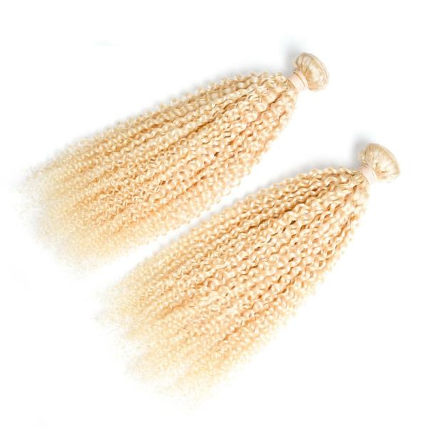 Cabelo real 3 Bundes das extensões completas do cabelo de Ombre da cabeça, Weave encaracolado do cabelo humano de Ombre