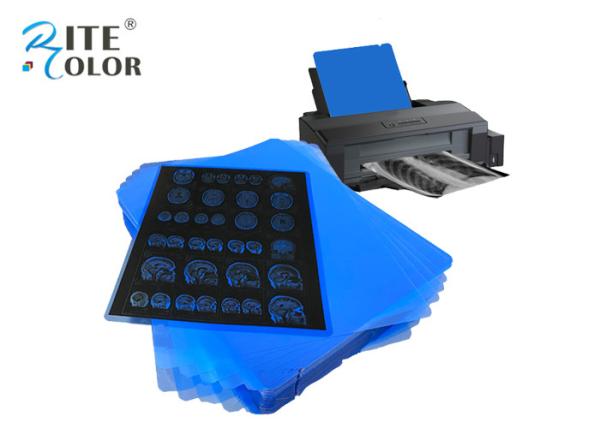 Espessura azul do filme 210um da imagem latente médica de X Ray da radiologia para a impressora a jato de tinta de Epson