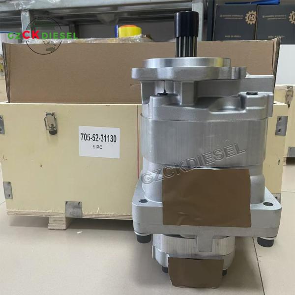 Pompas de engranajes hidráulicos 705-52-30490 705-52-31170 705-52-31130 705-55-34160 Para el cargador Komastu WA500-3 WD500-3 HD605-7 WA320-3