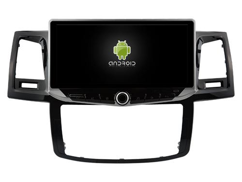 10.88 Screen with Mobile Holder For Toyota Fortuner 1 AN50 AN60 HILUX Revo Vigo 2008-2014