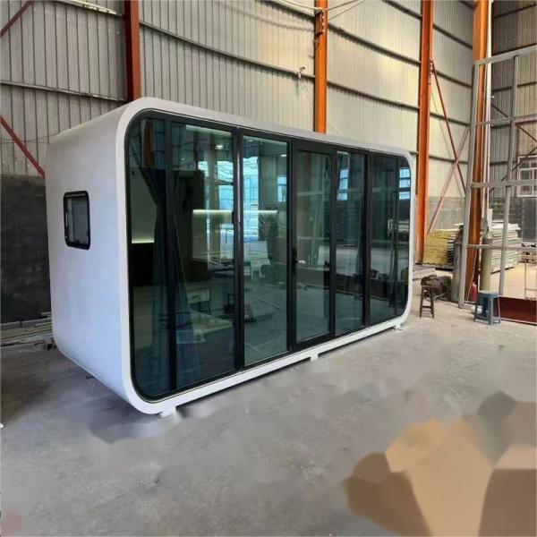 Casa de contêineres modular pré-fabricada personalizável para uma sala de estar