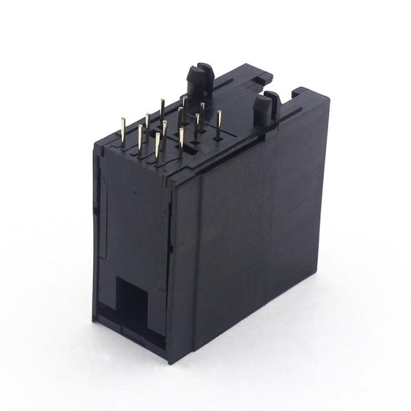 PWB Jack/1,5 del teléfono RJ11 un enchufe del Pin de 30mΩ Rj11 6 ningún LED TM59B521SXX11