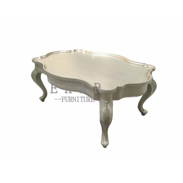 Gray Antique Classic Solid Wooden Coffee Table
