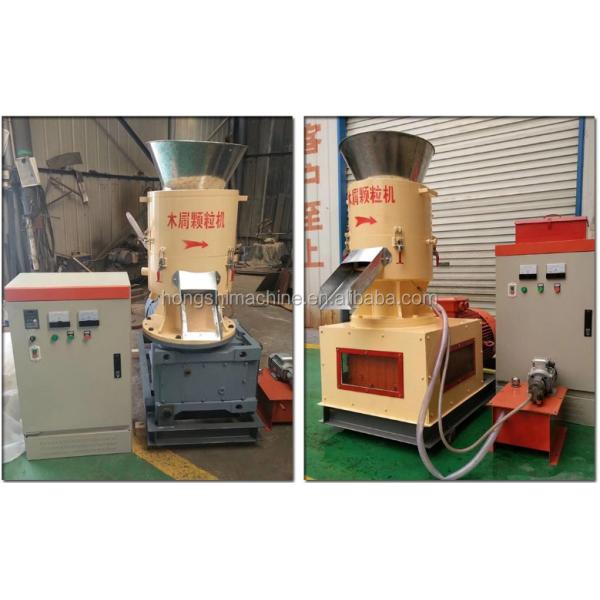 Flat Die Fuel Hay Rice Husk Chips Grass Biomass Pellet Machine High Quality
