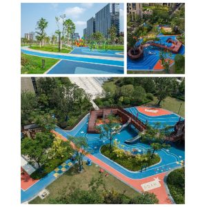 Flexibilidade alta resistente UV de pavimentação de borracha segura do campo de jogos atlético de EPDM