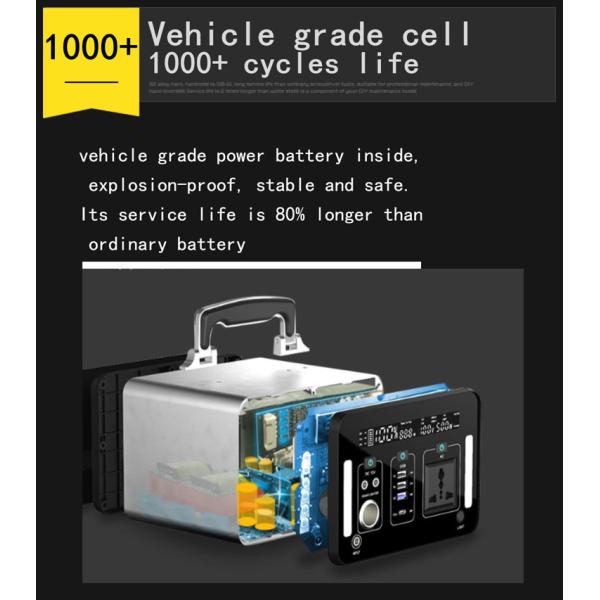 Водоустойчивые генераторы AC 120V 1000wh мобильные солнечные