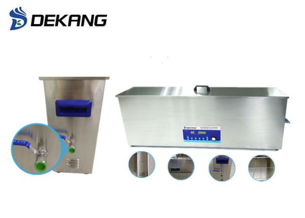 Hand Held Weapons Ultrasonic Gun Cleaner , SUS 304 Large Capacity Ultrasonic Cleaner 