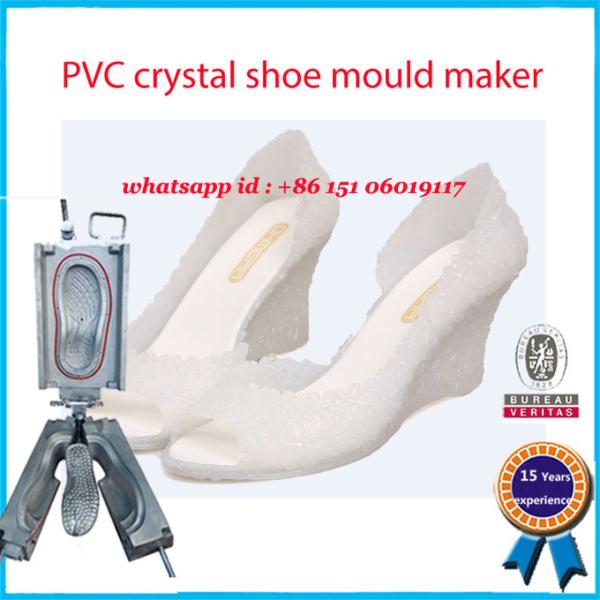 High Heel PVC Shoe Mold White Pink Multi Colors Footwear Mold