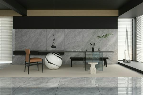 Carreaux durables 900x1800x9mm et briques de feu W.A 0,5% plancher extérieur en porcelaine vitrée carreaux poli pour maison