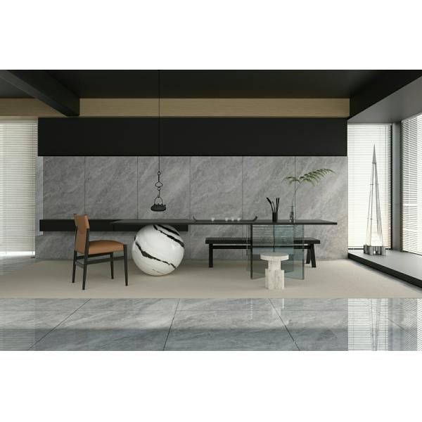 900x1800mm Polished Glazed Porcelain Tile 0.5% W.A Grey