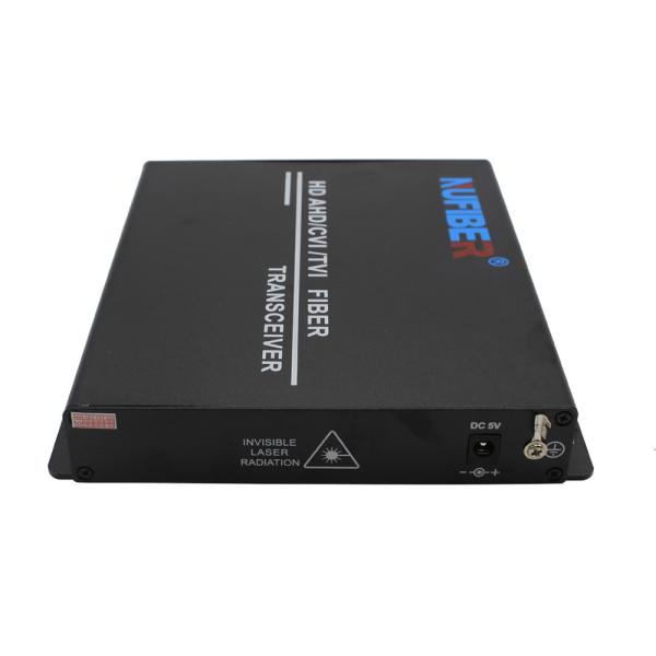 HD AHD / TVI / CVI 1080P Fiber Video Converter 2Ch 2MP Simplex SM 1310 / 1550nm FC