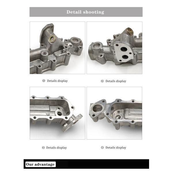 Motor más fresco más fresco de alto rendimiento de la cubierta 15701-1160 Hino H07D de aceite del montaje de aceite