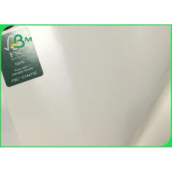 Бумага с покрытием ПЭ чистой древесины ФСК 100% белая для делать плиту 300гсм чашки