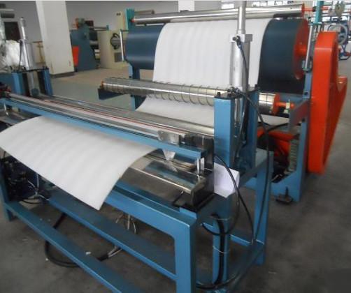 Electric / Pneumatic Control Epe Foam Sheet Cutting Machine Automatic High Efficiency
