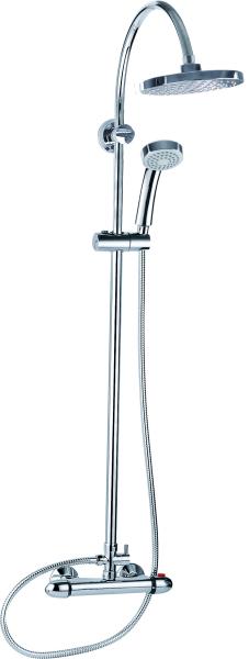 Material de latão de estilo moderno torneira de chuveiro termostática para banheiro S1009B