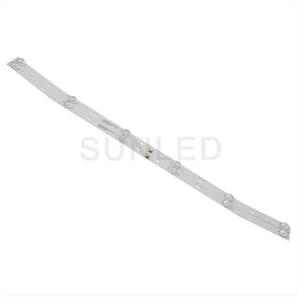 У типа светодиодный телевизор фонарь SMD3030 Алюминиевый материал корпуса лампы прочный для 32ln