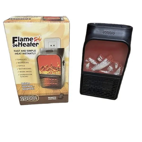 Portable Quick Heating 900w Personal Adjustable Plug In Mini Heater Temp for Hotel Room