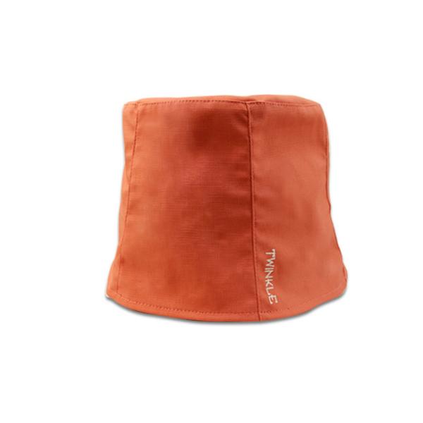 Люди женщин плоской зимы крышки ведра рыболова логотипа вышивки мягкой оранжевые удя шляпу