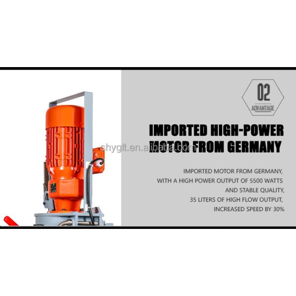 High Pressure Cement Mortar Spray Machine 35L/Min Flow Gypsum Wall Plaster Machine