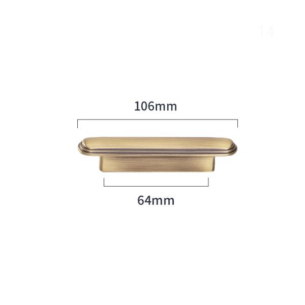 hole 32mm Modern Brass Cabinet Handles Interior Pull Set And Drawer Furniture