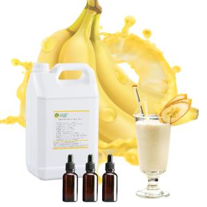 Sabor sintético Bebida de banana Sabores de frutas Essença para bebida de suco