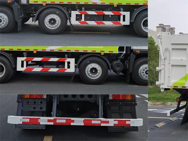 Sludge Transporting Tipper Dump Truck Commercial With ABS Dongke Knorr Bremse Vehicle Braking System