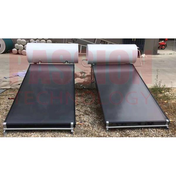 Система водообеспечения компактной панели солнечных батарей фильма давления голубой плоской горячая для нагревать воду